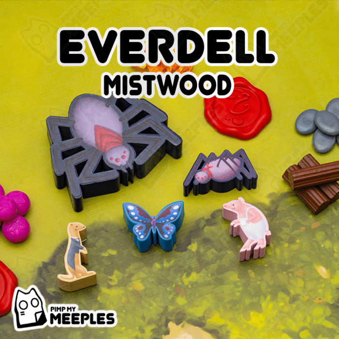 Everdell Stickers - Mistwood (Unofficial)