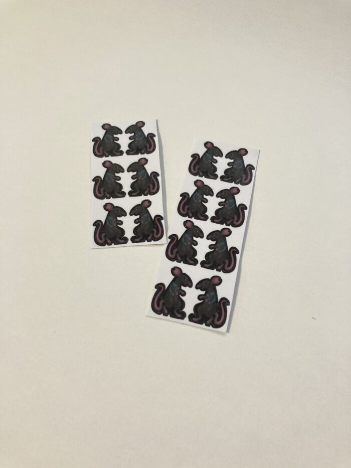 Everdell Stickers - Rats (Unofficial)