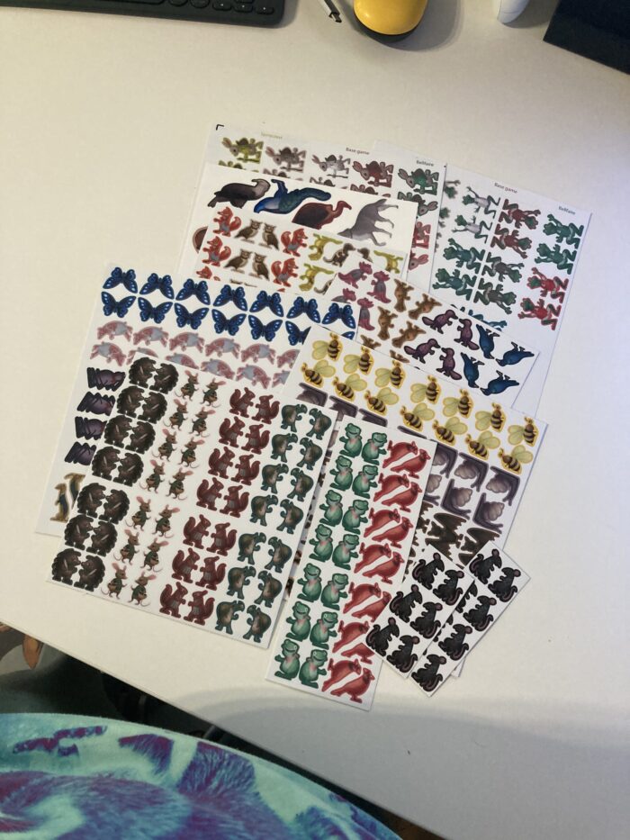 Everdell Stickers - FullSet (Unofficial)