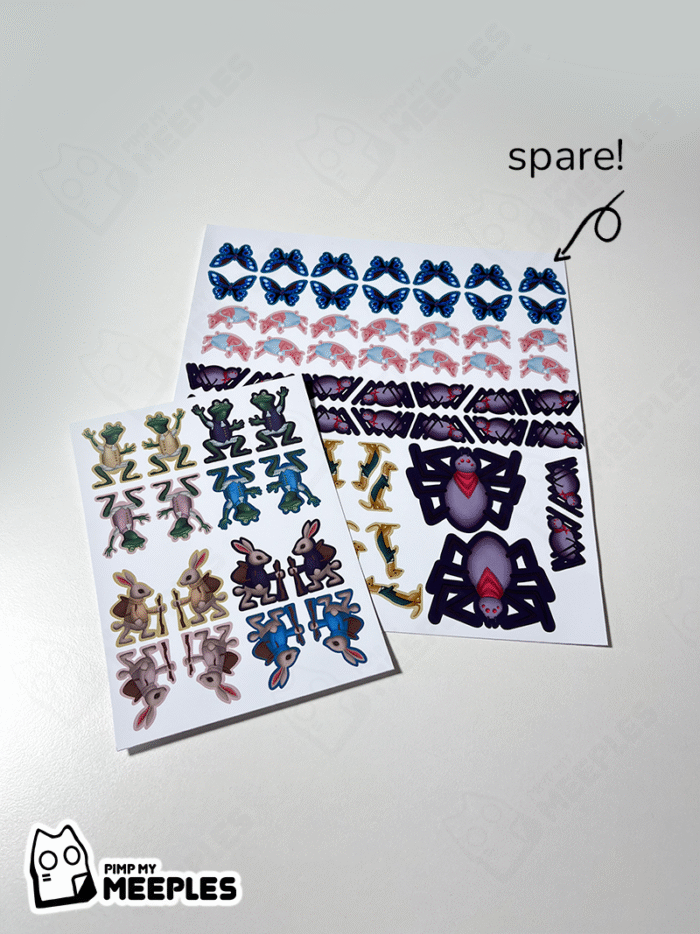 Everdell Stickers - Mistwood (Unofficial)