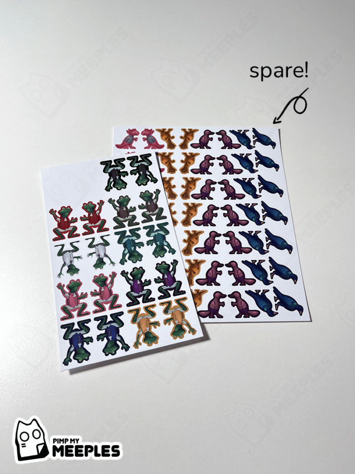 Everdell Stickers - Pearlbrook (Unofficial)