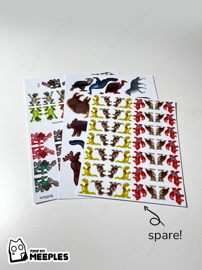 Everdell Stickers - Spirecrest (Unofficial)