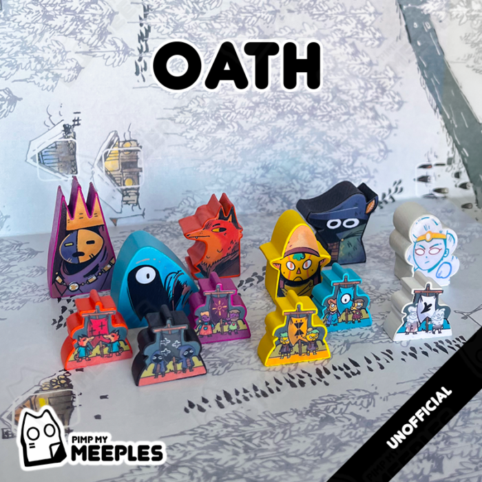 BanersOath - Squere Oath Stickers (Unofficial)